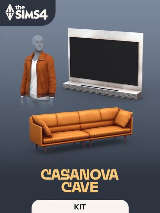 Обложка The Sims 4: Casanova Cave Kit