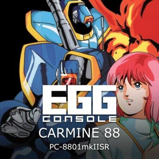 Обложка Eggconsole Carmine 88 PC-8801mkIISR