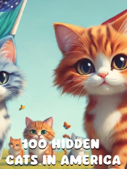 Обложка 100 Hidden Cats in America