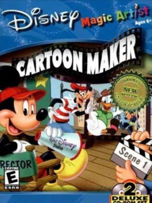 Обложка Disney's Magic Artist Cartoon Maker