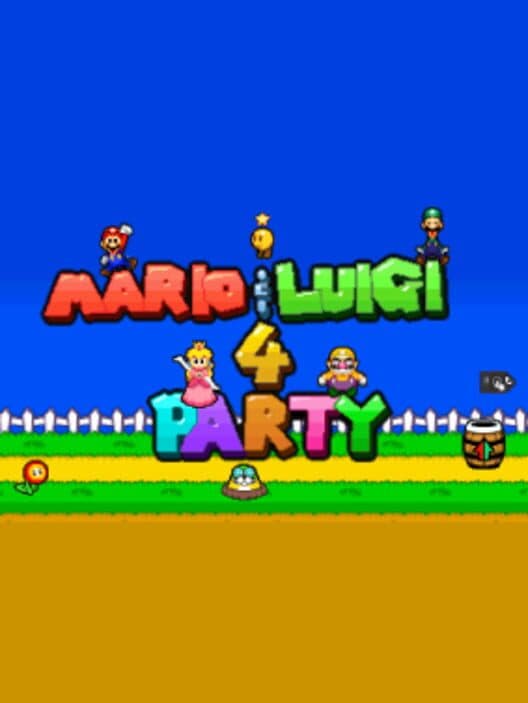 Обложка Mario & Luigi: 4 Party
