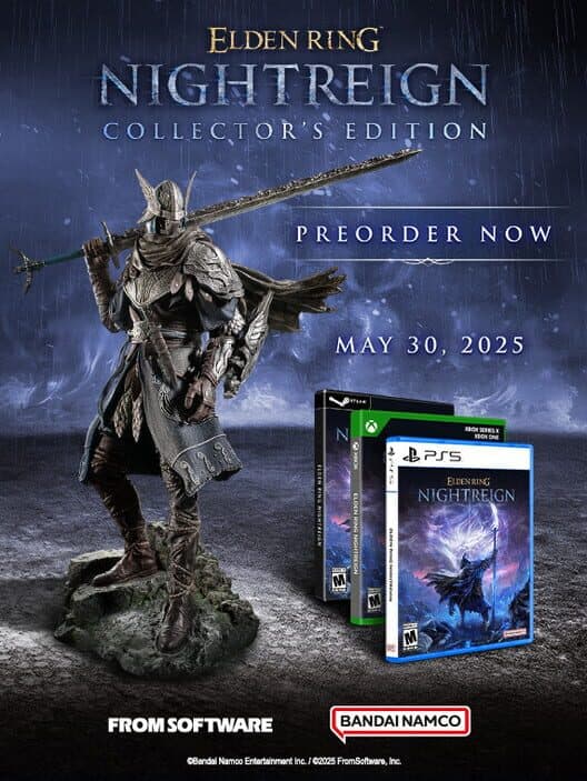 Обложка Elden Ring Nightreign: Collector's Edition