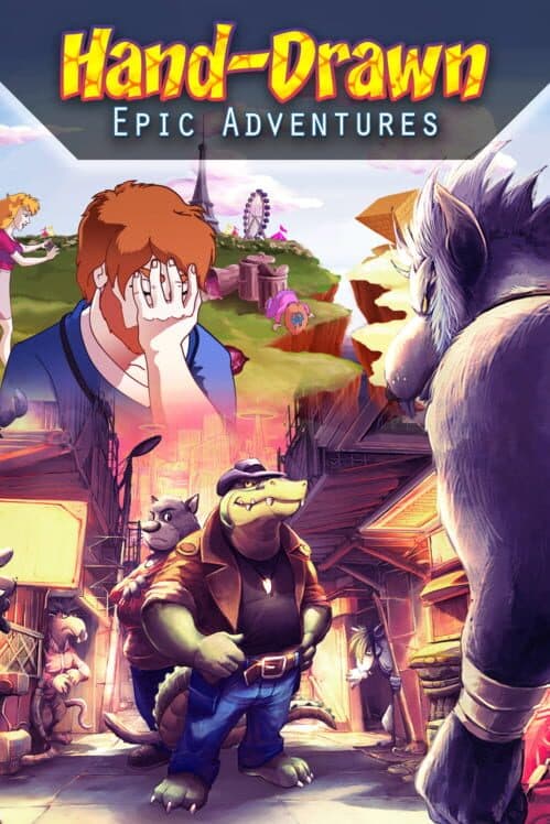 Обложка Hand-Drawn Epic Adventures