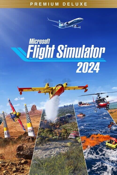 Обложка Microsoft Flight Simulator 2024: Premium Deluxe Edition
