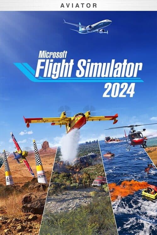 Обложка Microsoft Flight Simulator 2024: Aviator Edition