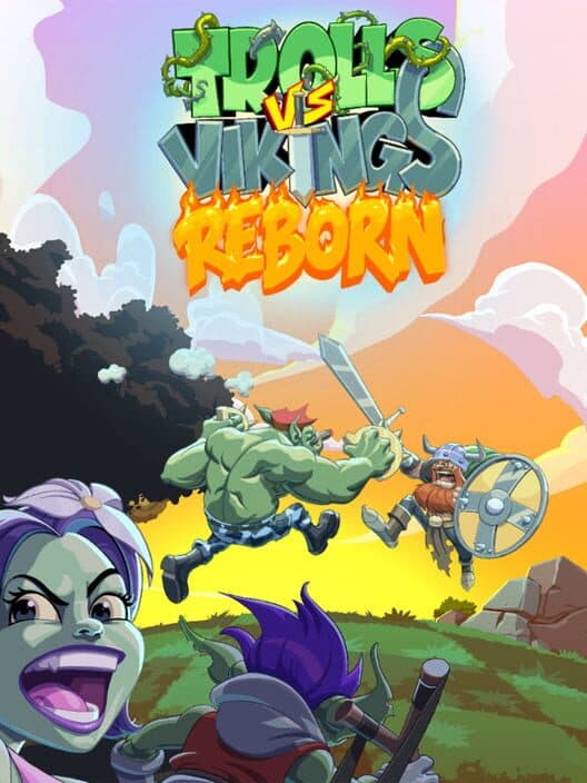 Обложка Trolls vs. Vikings: Reborn