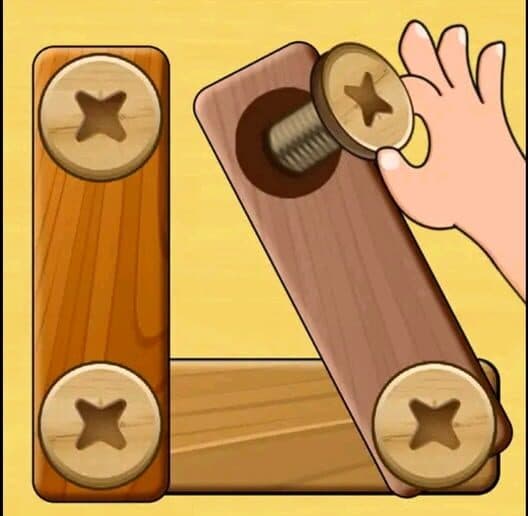 Обложка Wood Nuts & Bolts Puzzle