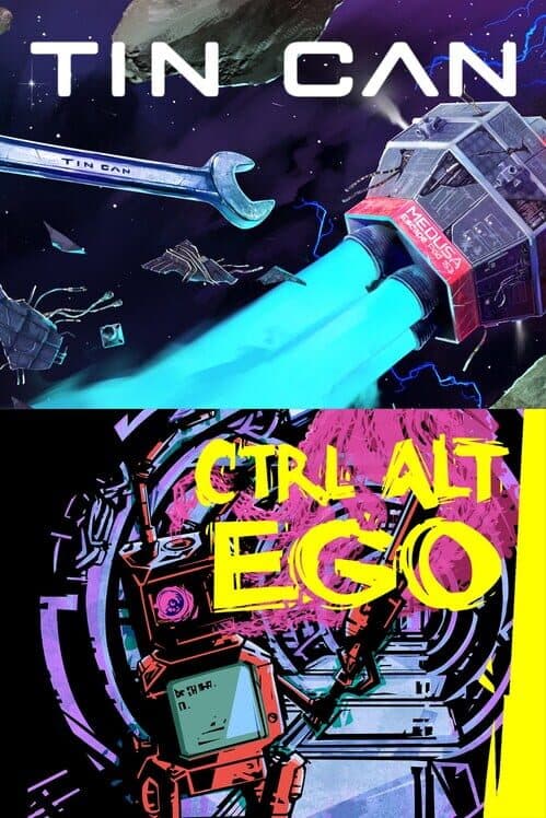 Обложка Out of Control: Space Survival Bundle: Ctrl Alt Ego + Tin Can: Supporter Edition