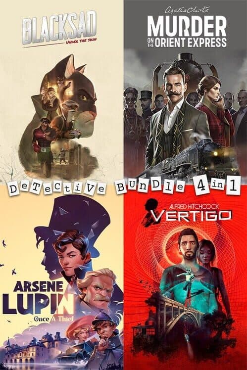 Обложка Detective Bundle 4 in 1