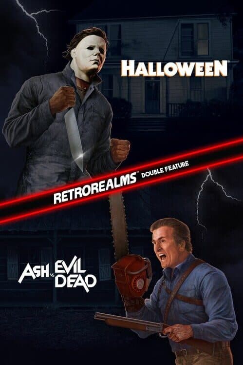 Обложка RetroRealms Double Feature: Halloween and Ash vs. Evil Dead - Day One Edition