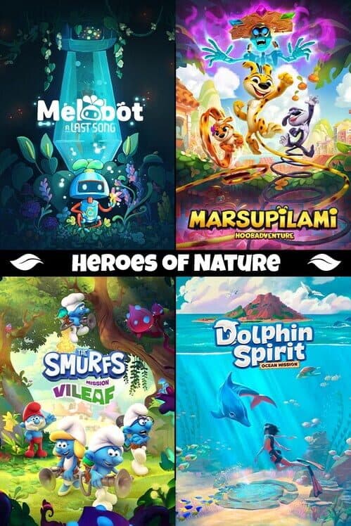 Обложка Heroes of Nature 4 in 1