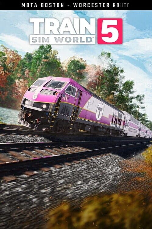 Обложка Train Sim World 5: MBTA Commuter - Boston - Worcester