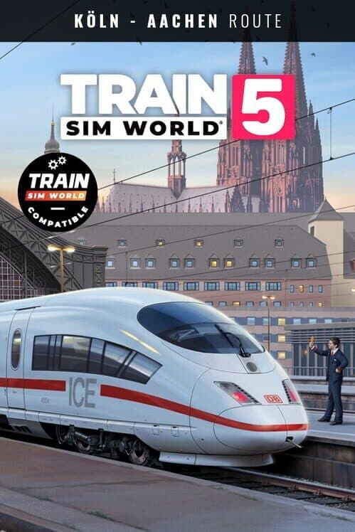 Обложка Train Sim World 5: Schnellfahrstrecke Köln-Aachen