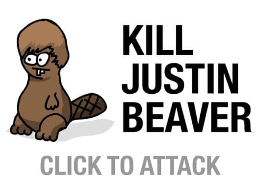 Обложка Kill Justin Beaver
