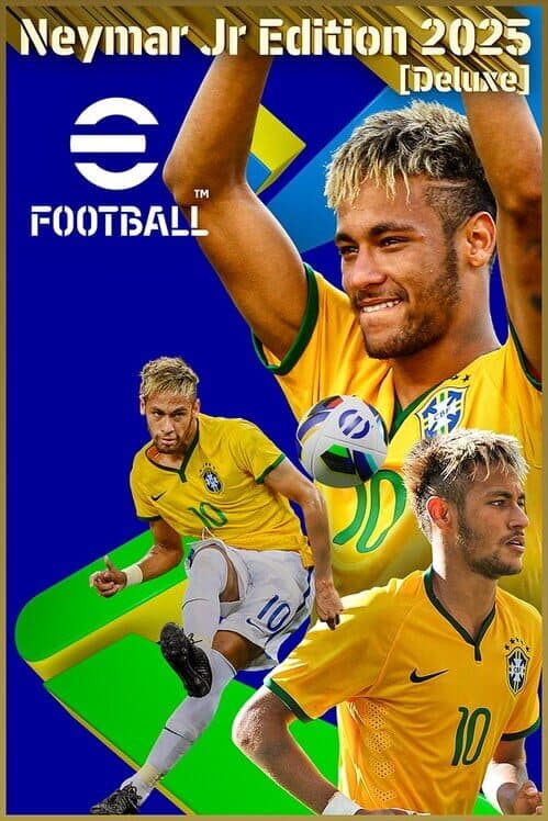 Обложка eFootball: Neymar Jr Edition 2025 - Deluxe