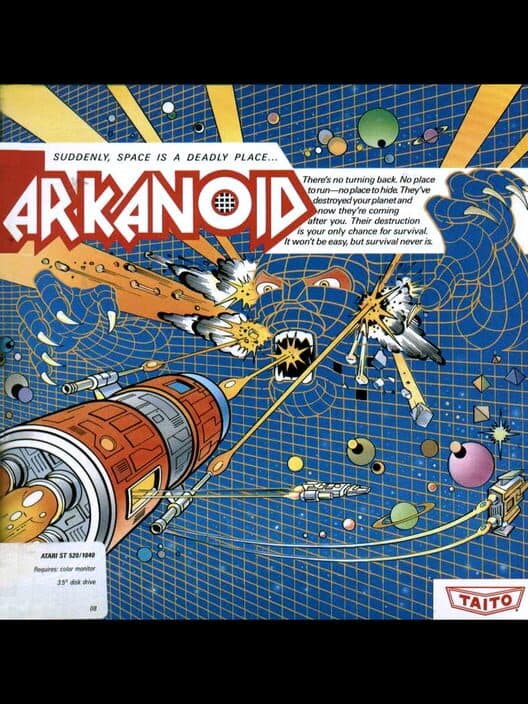 Обложка Arkanoid