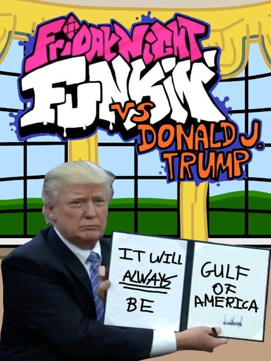 Обложка Friday Night Funkin': vs. Donald J. Trump