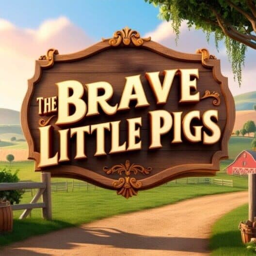 Обложка The Brave Little Pigs