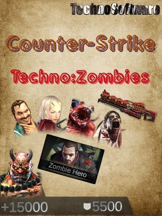 Обложка Counter-Strike Techno: Zombies