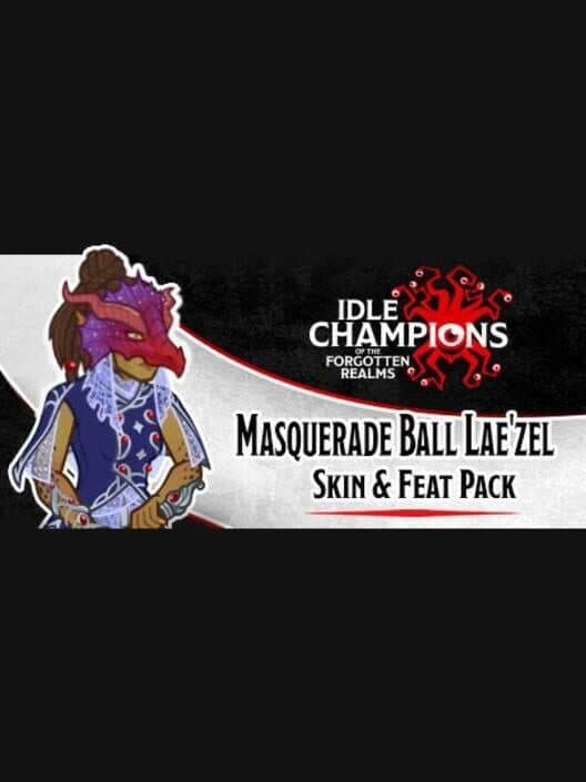 Обложка Idle Champions: Masquerade Ball Lae'zel Skin & Feat Pack