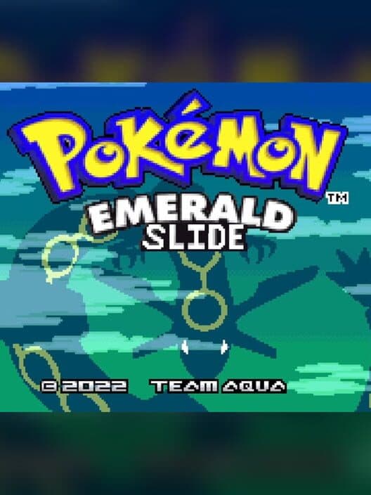 Обложка Pokémon Emerald Slide