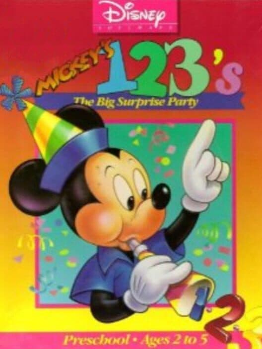 Обложка Mickey's 123's: The Big Surprise Party
