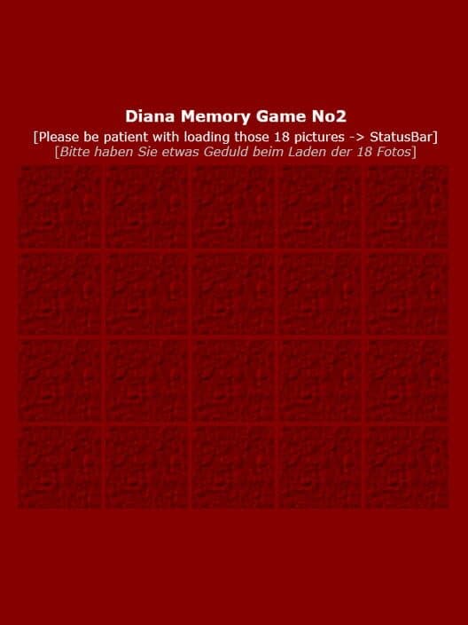 Обложка Diana Memory Game No2