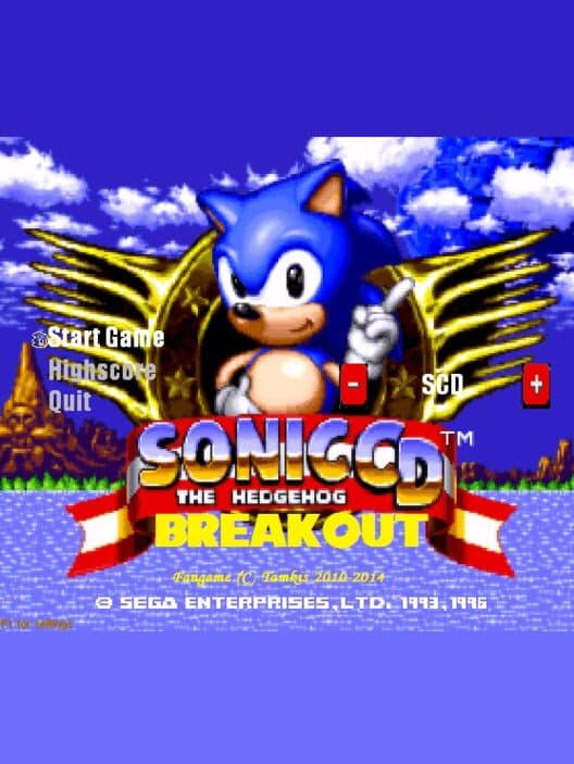 Обложка Sonic CD Breakout