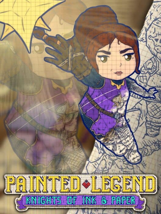 Обложка Painted Legend: Knights of Ink & Paper