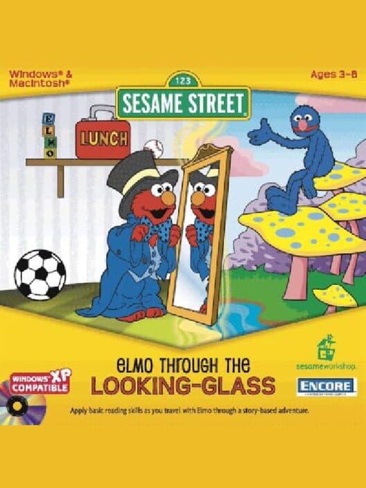 Обложка Elmo Through the Looking-Glass
