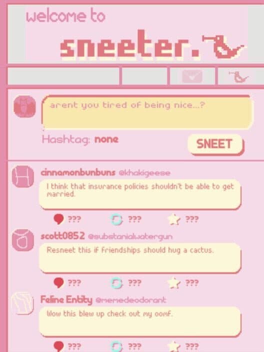 Обложка Sneeter