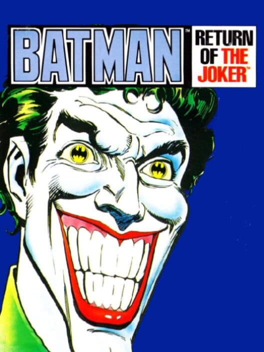 Обложка Batman: Return of the Joker