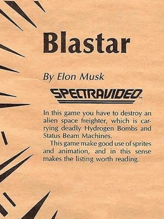 Обложка Blastar