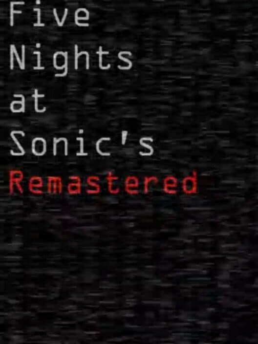 Обложка Five Nights at Sonic's Remastered