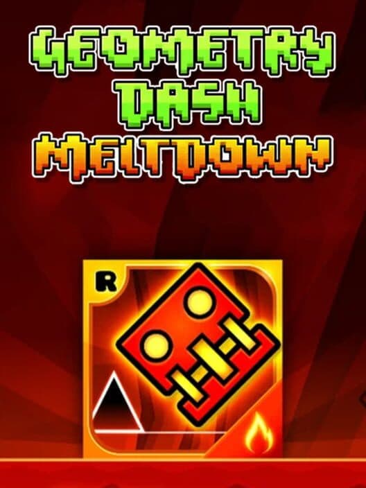 Обложка Geometry Dash Meltdown