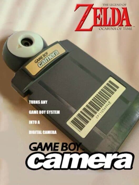 Обложка Game Boy Camera: Gold Zelda Edition