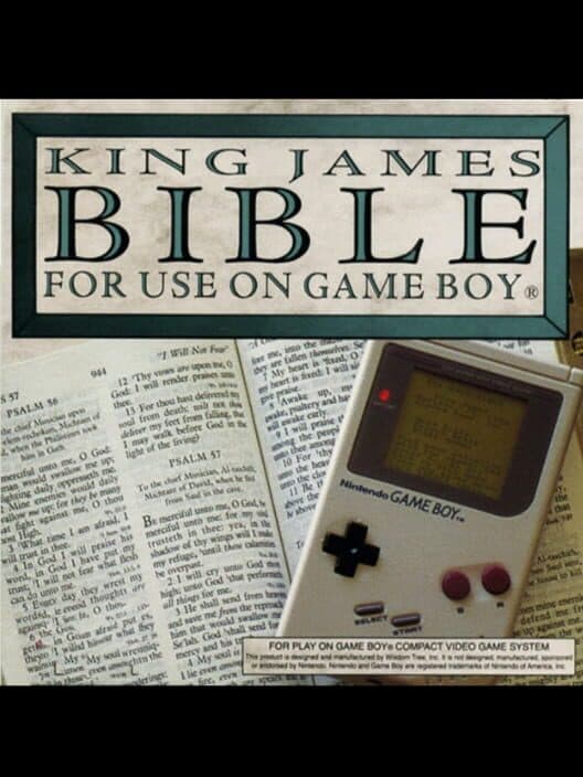 Обложка King James Bible for Use on Game Boy