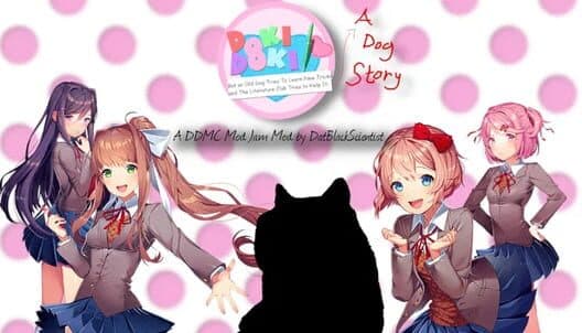 Обложка Doki Doki But an Old Dog Tries To Learn New Tricks and The Literature Club Tries to Help It: A Dog Story