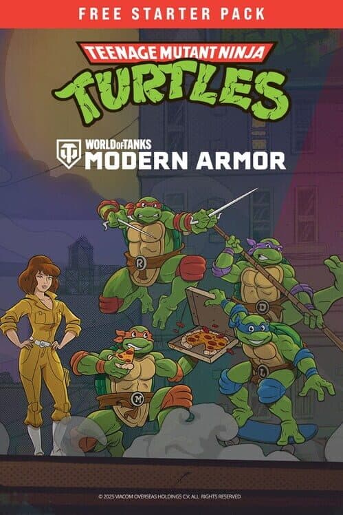 Обложка World of Tanks: Modern Armor - TMNT Starter Pack