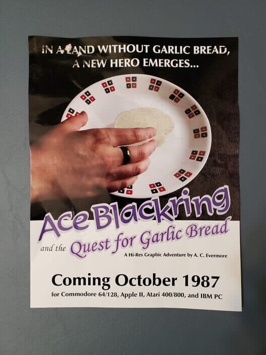Обложка Ace Blackring in the Quest for Garlic Bread