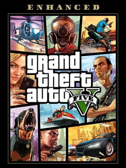 Обложка Grand Theft Auto V Enhanced