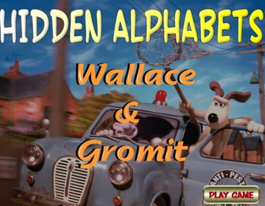 Обложка Hidden Alphabets: Wallace & Gromit