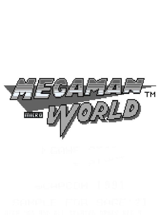 Обложка Mega Man: Micro World!