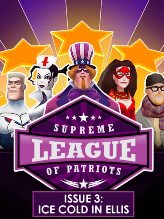 Обложка Supreme League of Patriots Issue 3: Ice Cold in Ellis