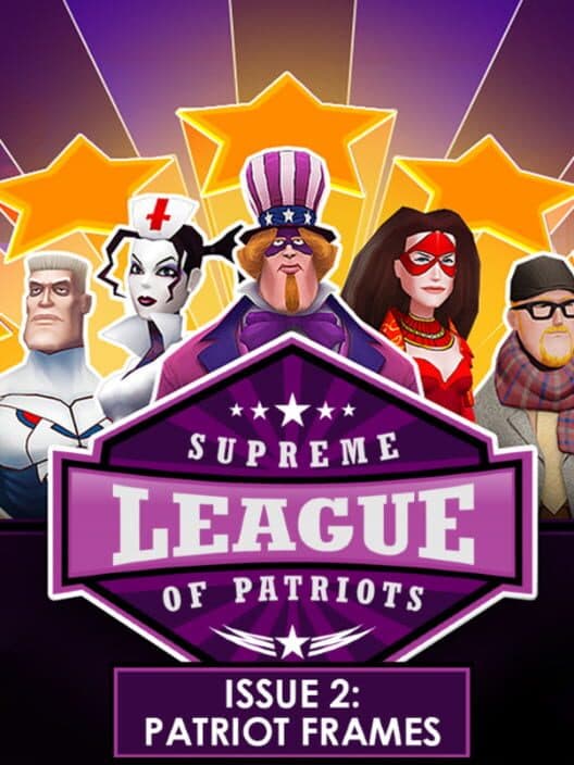 Обложка Supreme League of Patriots Issue 2: Patriot Frames
