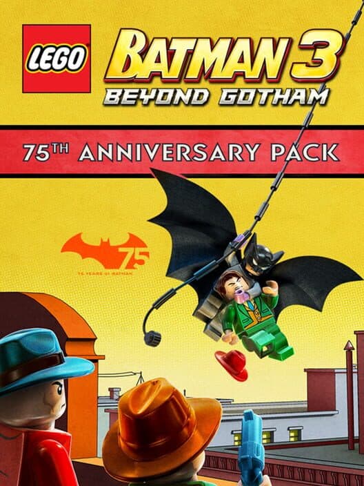 Обложка LEGO Batman 3: Beyond Gotham - Batman 75th Anniversary