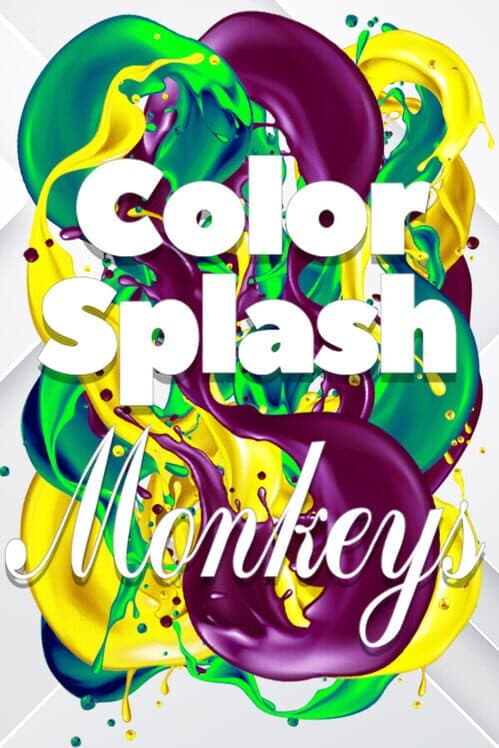 Обложка Color Splash: Monkeys