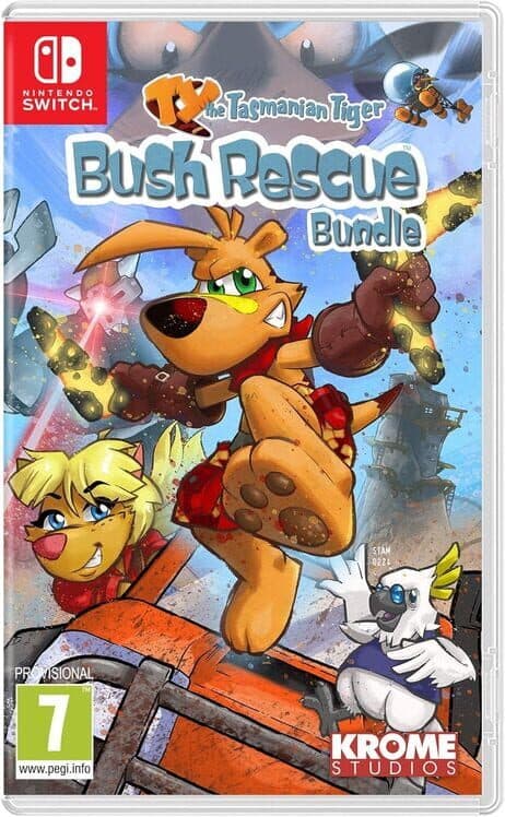 Обложка Ty the Tasmanian Tiger: Bush Rescue Bundle