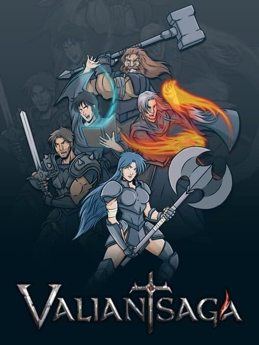 Обложка Valiant Saga
