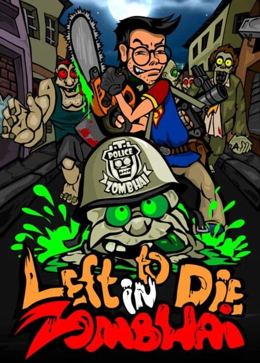 Обложка Left to Die in Zombhai